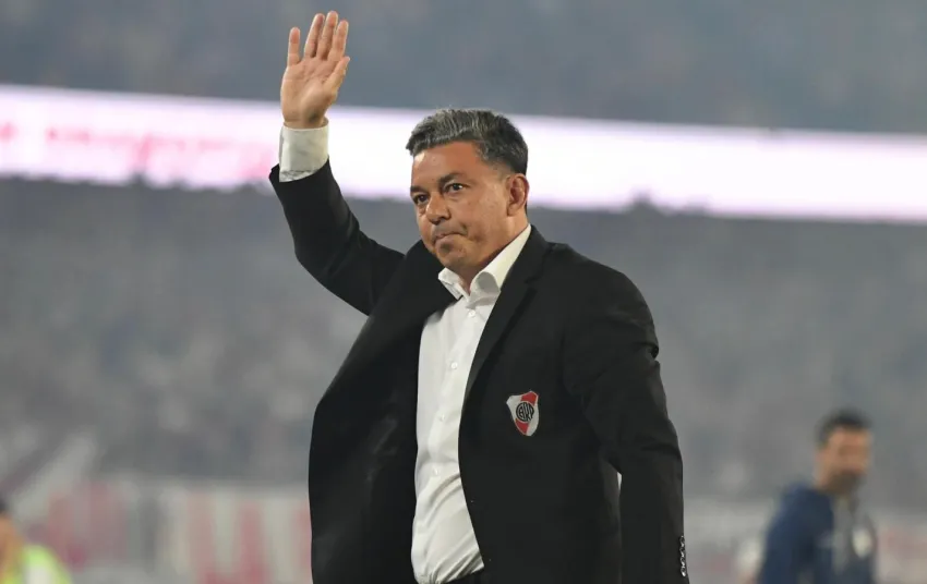 GALLARDO.webp LIGA PROFESIONAL La continuidad de Gallardo como técnico de River no está garantizada para 2026