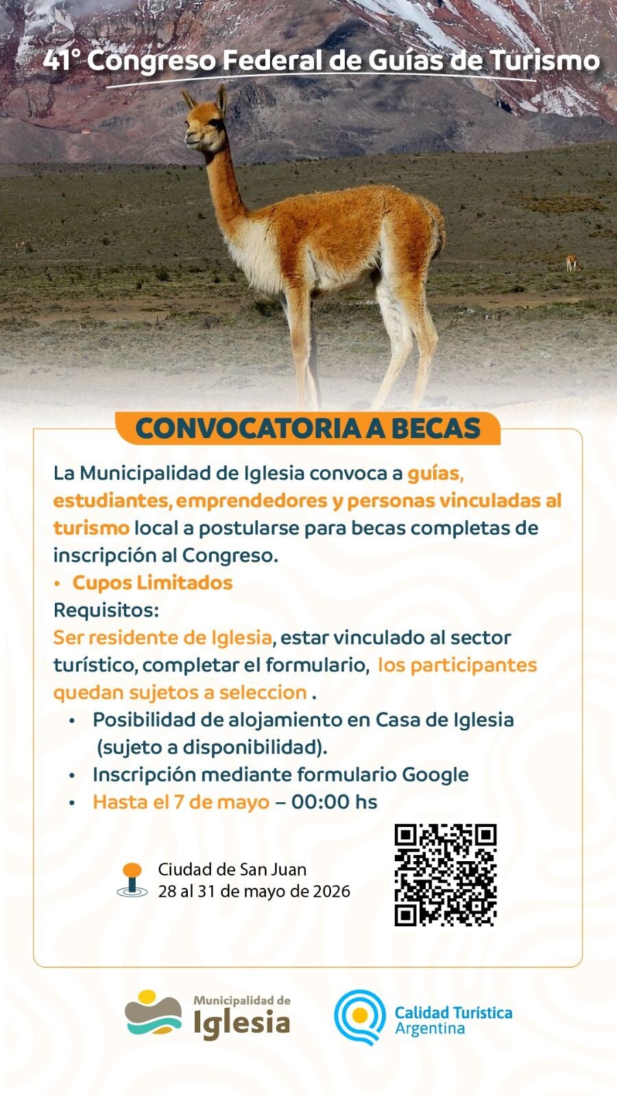 ILGESIA accede a becas para el 41° Congreso Federal de Guías de Turismo