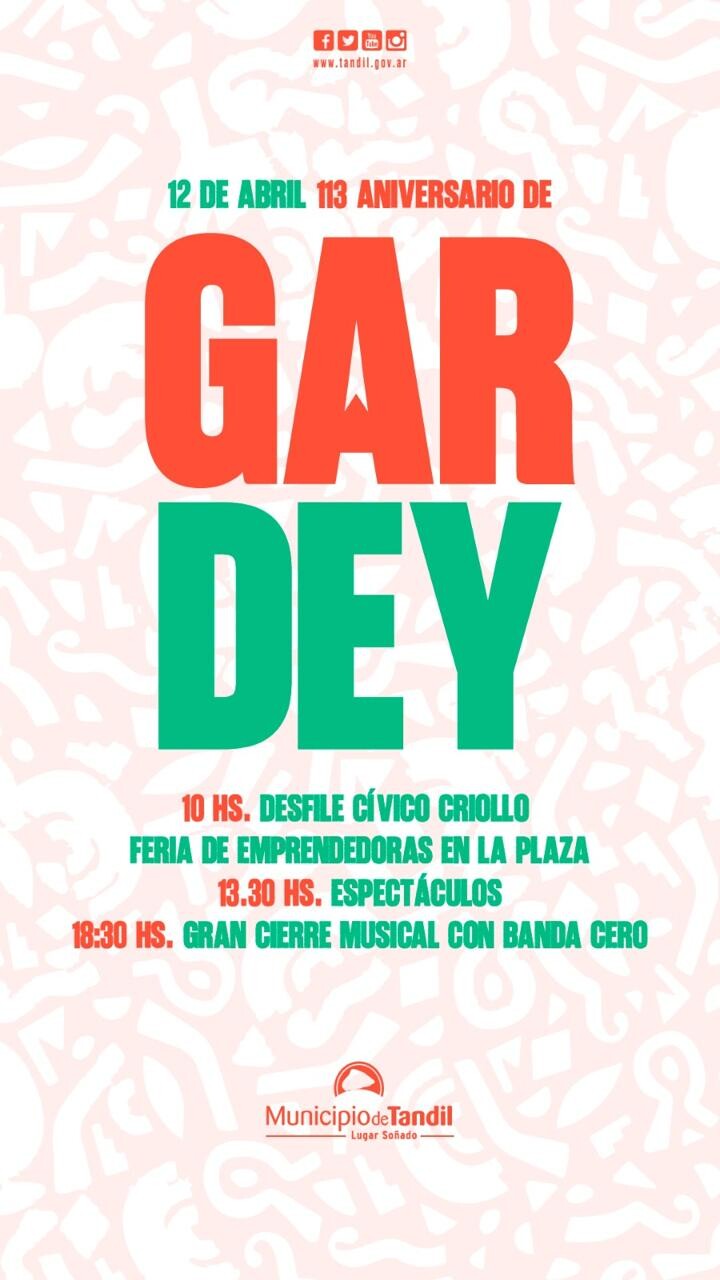 Gardey celebra su 113° aniversario con una jornada de fiesta