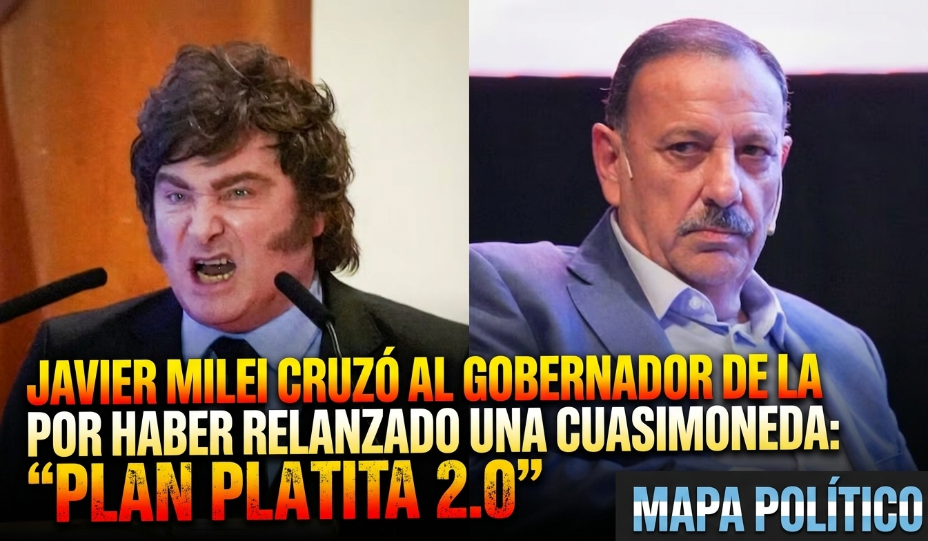 Gemini_Generated_Image_m6aayrm6aayrm6aa-clean.png Javier Milei cruzó al gobernador de La Rioja Ricardo Quintela por haber relanzado una cuasimoneda: “Plan platita 2.0″
