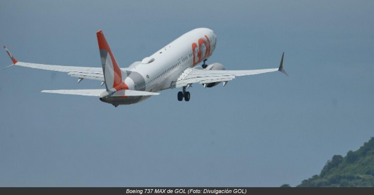 Gol - Boeing 737 MAX -Foto Divulgación GOL.jpg GOL conecta San Pablo con Bariloche en invierno