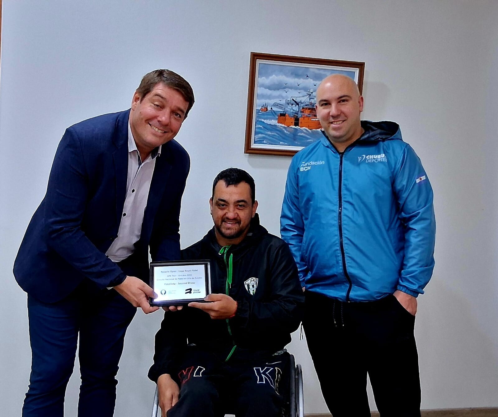 Gonzalo Germillac, jugador de padel del Club Atlético Germinal.jpeg
