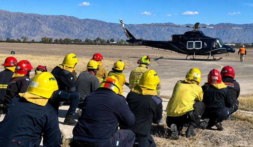 Tragedia en el aire: un helicóptero se desploma en Ischigualasto con la cúpula del sistema de emergencias de San Juan a bordo