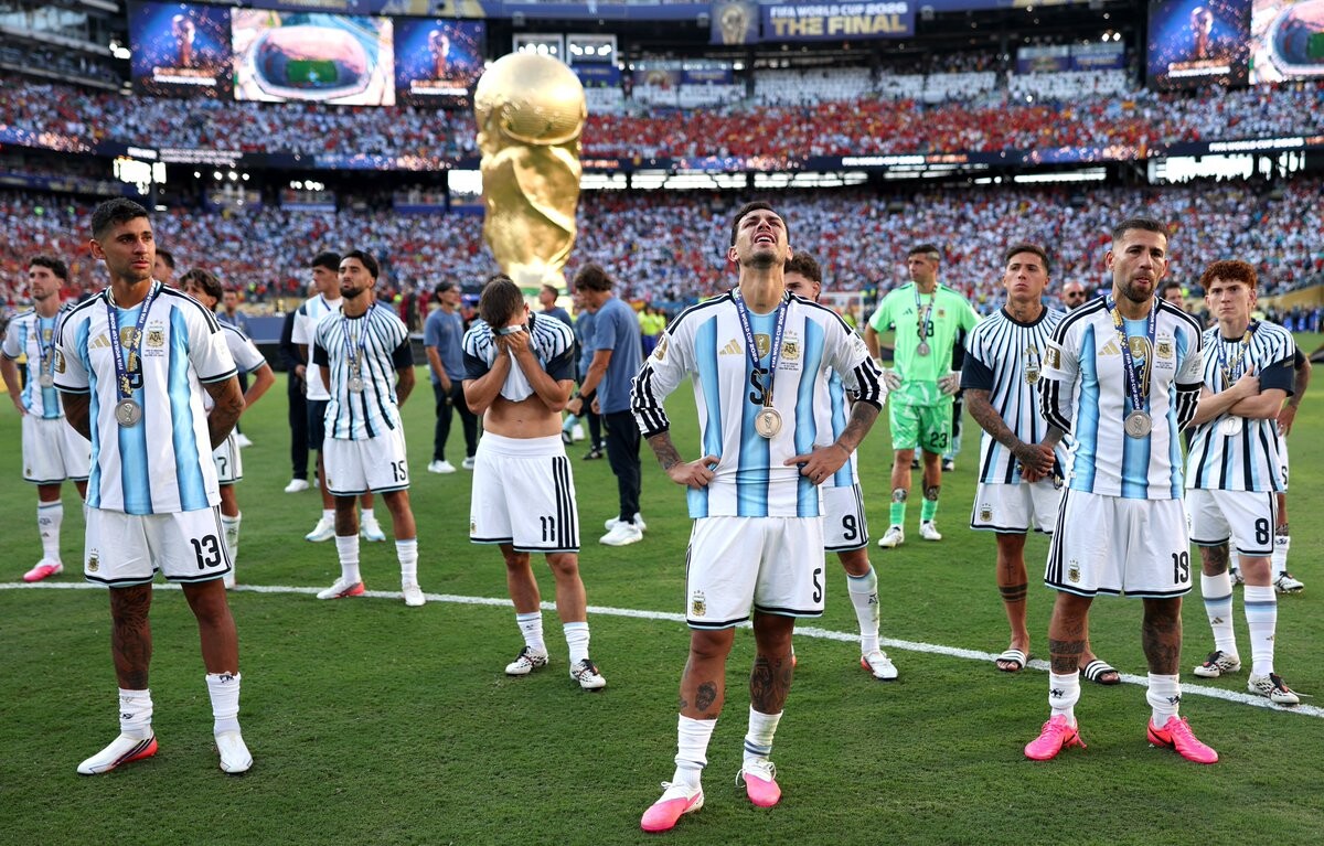 Argentina peleó hasta el cierre en la Final de la Copa del Mundo