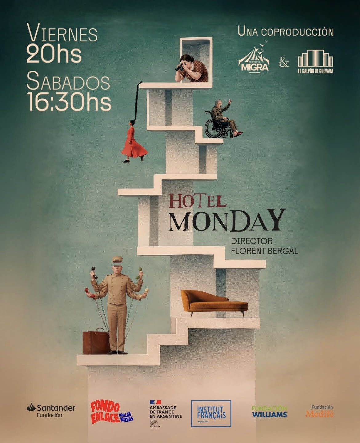 Hotel Monday, en EL Galpón de Guevara
