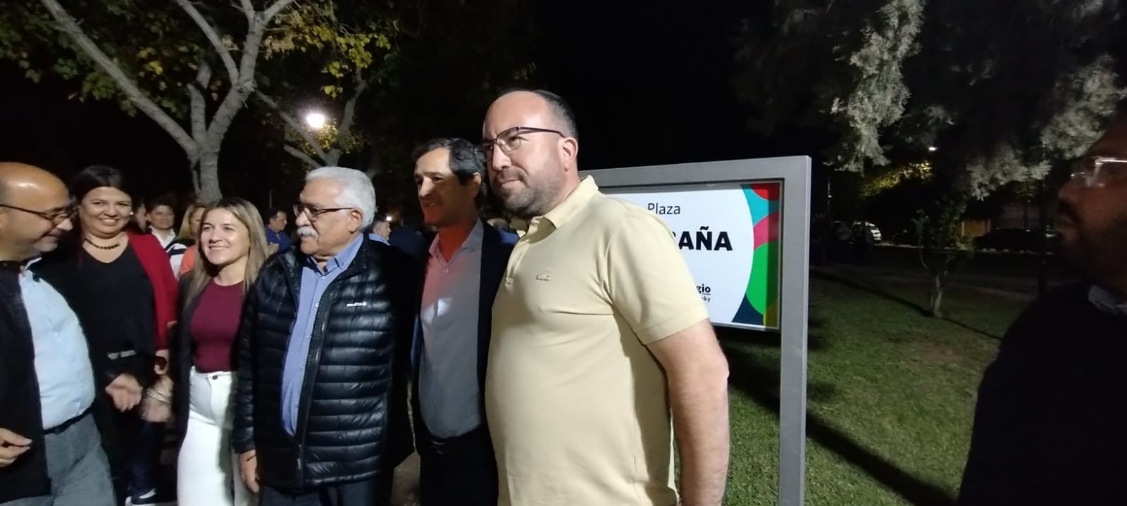 RIVADAVIA: y su nueva Plaza «La Cabaña», modernizada con Luz Led, inaugurada por el Intendente Miodowsky