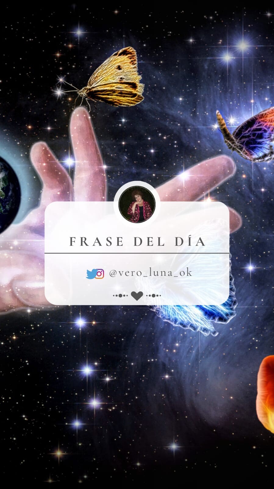 FRASE DEL DÍA por Verónica Luna, Astróloga.