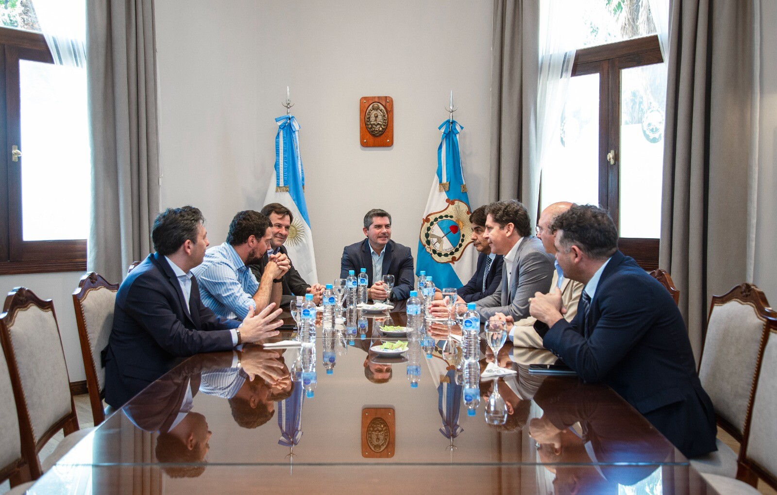 IMG-20241101-WA0009.jpg Orrego recibió a funcionarios nacionales del área Pyme, Industria y Comercio.