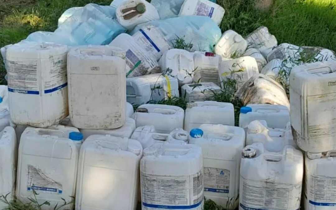 El municipio de Sarmiento realizara una campaña de recepción de envases vacíos de fitosanitarios.