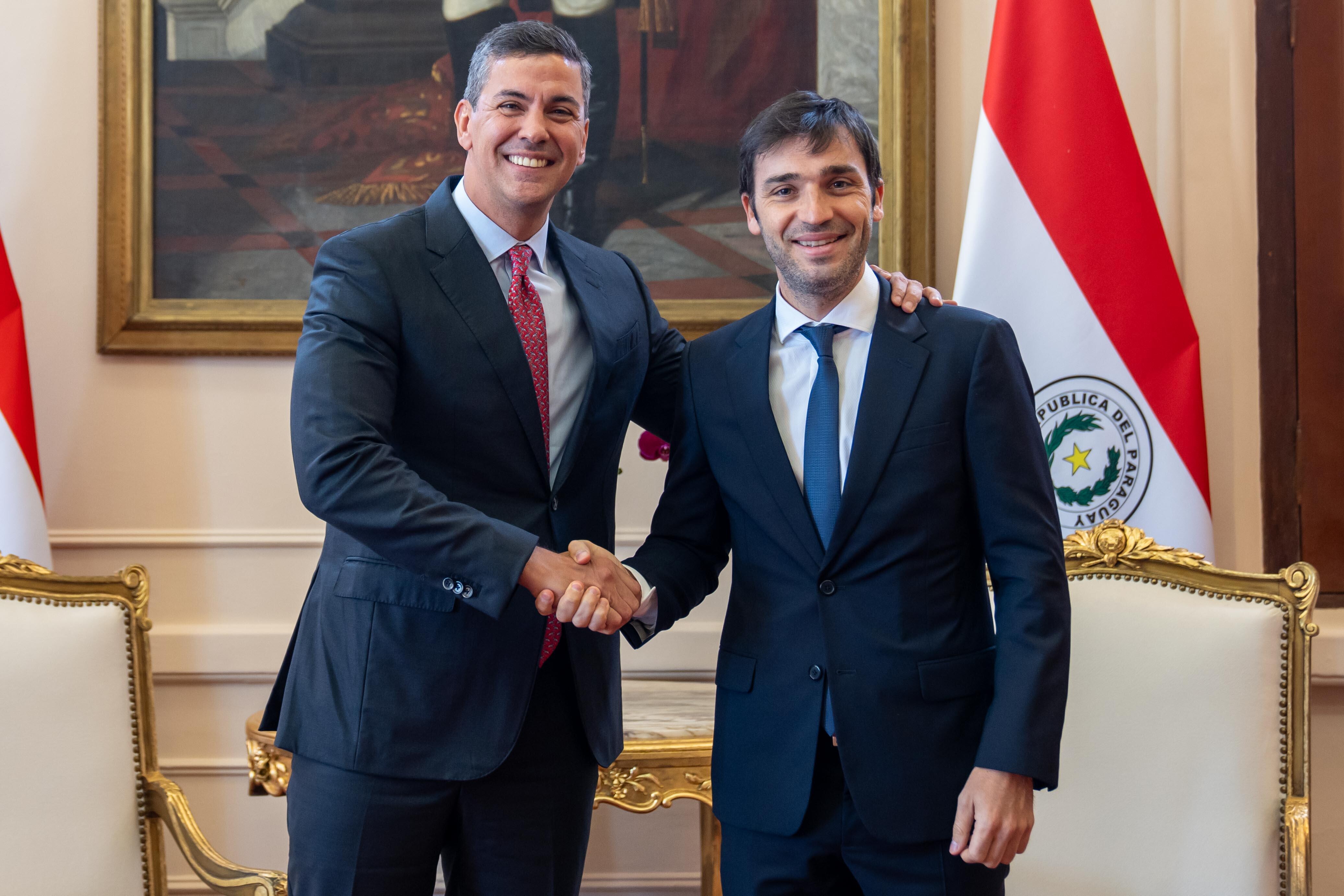 Torres se reunió con el presidente del Paraguay y destacó: “Vamos a replicar en Chubut un modelo de gestión de alivio fiscal y simplificación tributaria”