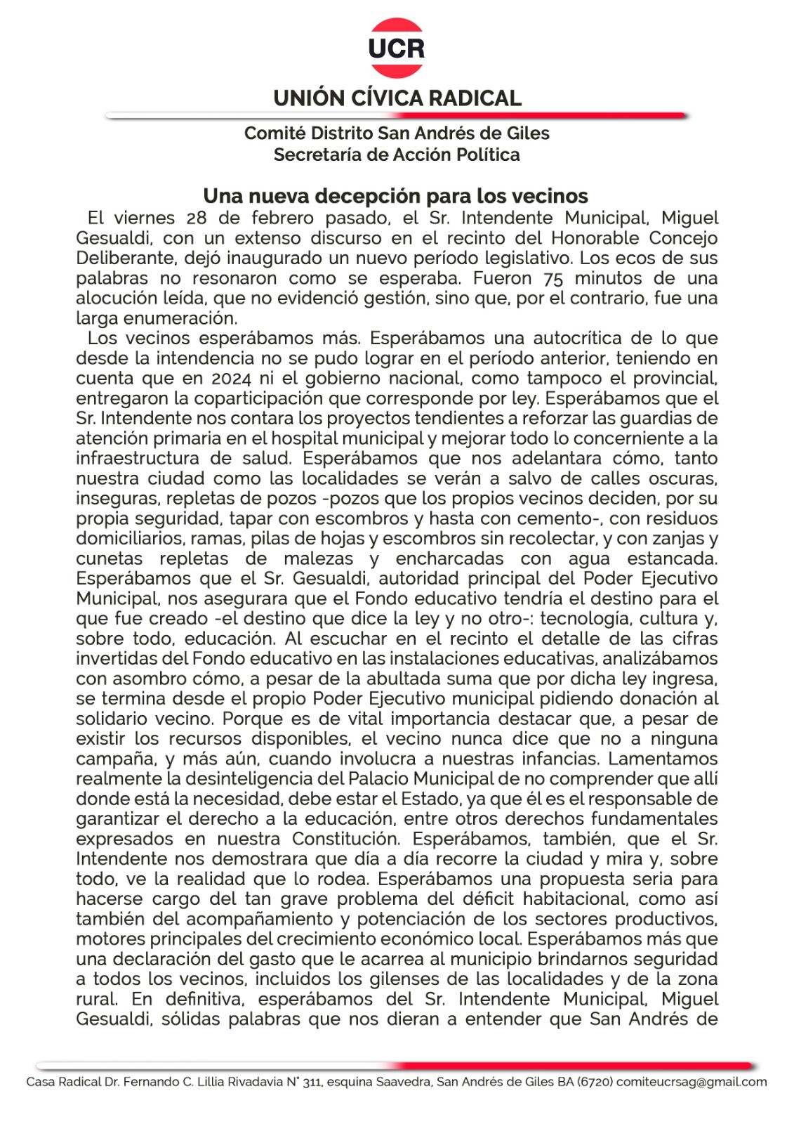 TEXTO ORIGINAL UCR TEXTO ORIGINAL UCR