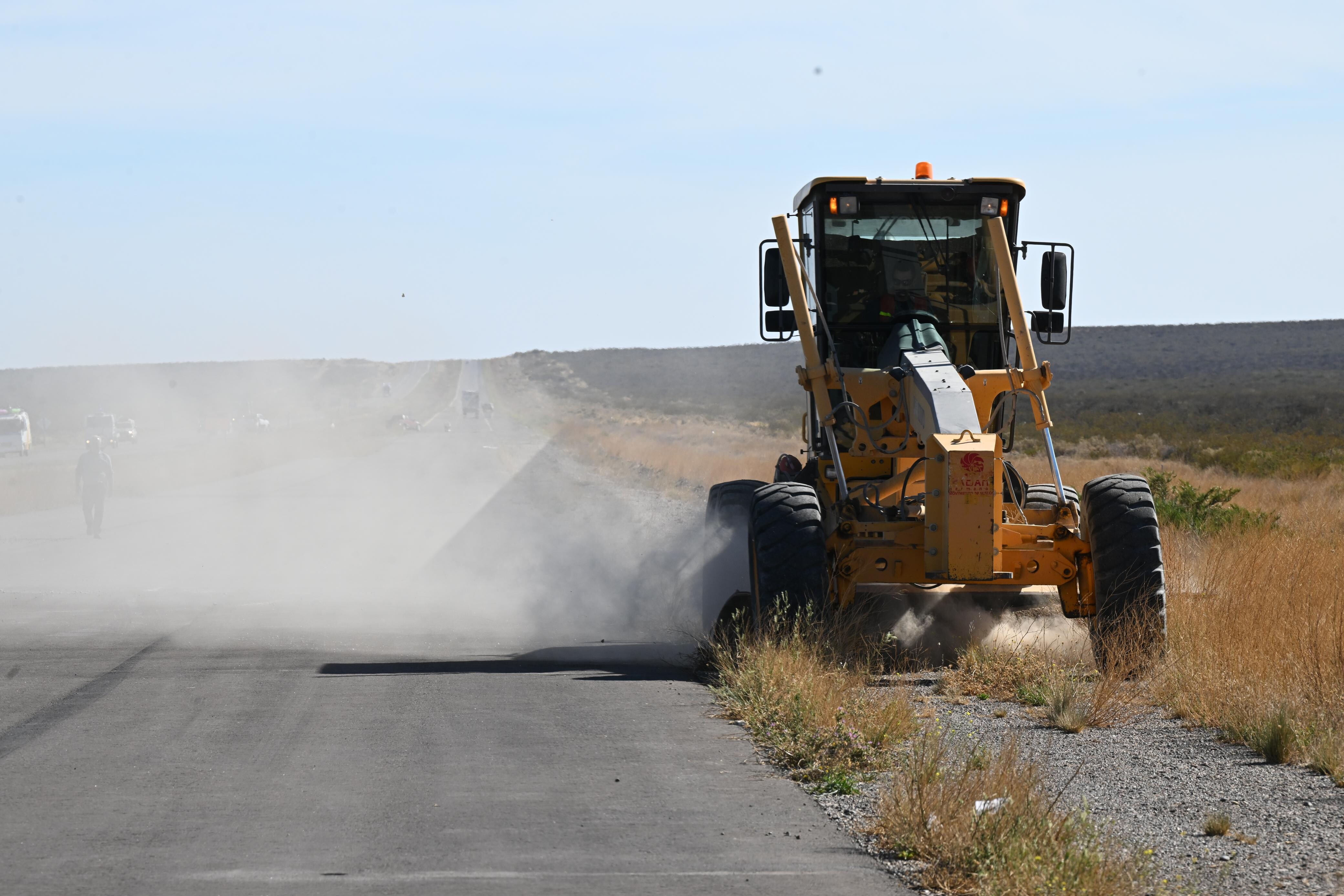 Tras casi dos décadas de postergaciones, se inició la obra para la finalización de la Doble Trocha entre Trelew y Puerto Madryn