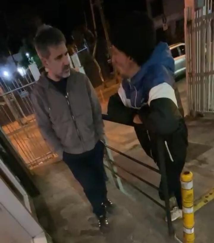 *»Un angel en la calle» el video del Doctor García que se volvió viral*
