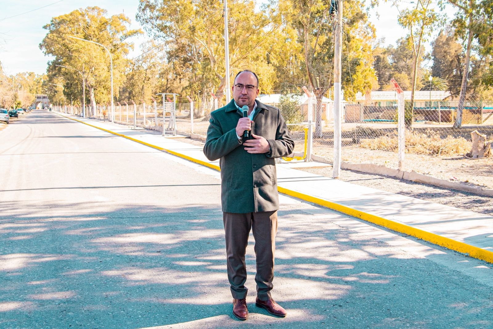 En su mes aniversario, Rivadavia suma un nuevo paseo para peatones y deportistas en Marquesado.