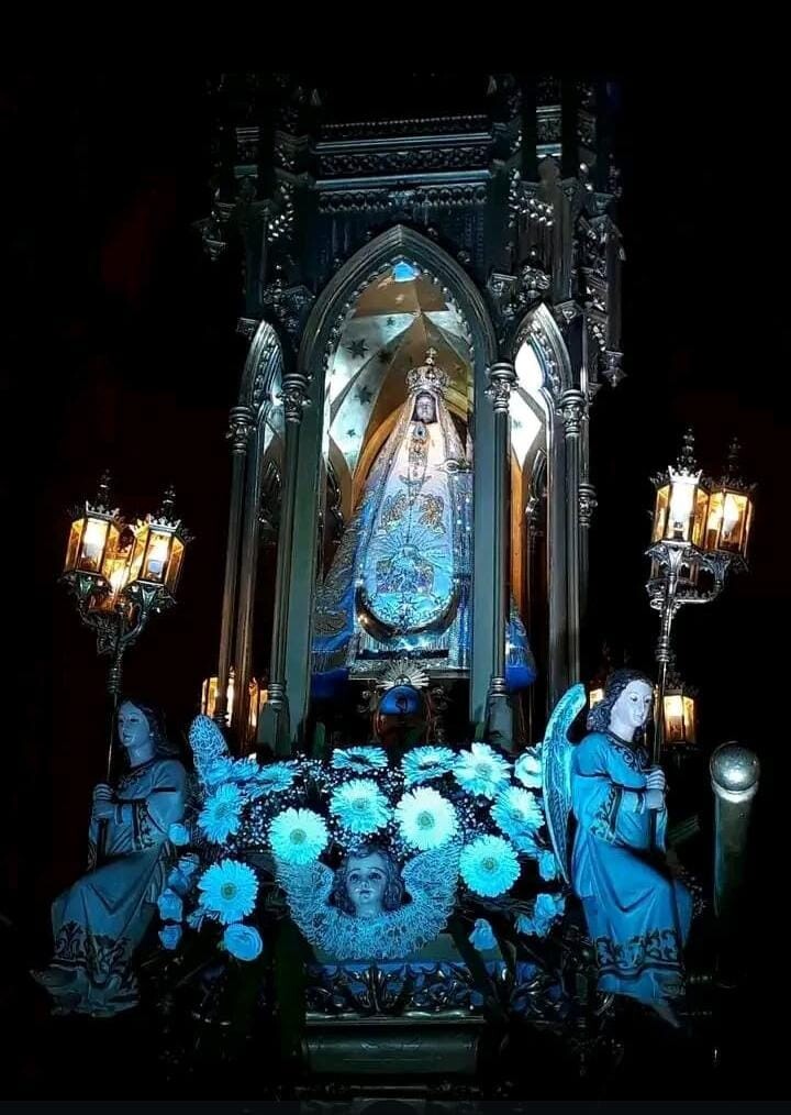 EL PADRE JORGE LOBO ANUNCIÓ QUE SANTIAGO DEL ESTERO TENDRA UNA RÉPLICA  DE LA VIRGEN DEL VALLE CON UN MANTO ORIGINAL