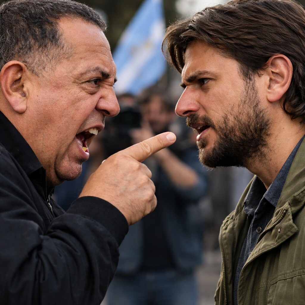 El barro o el poder: D’Elía expone la militancia real y dispara contra Grabois