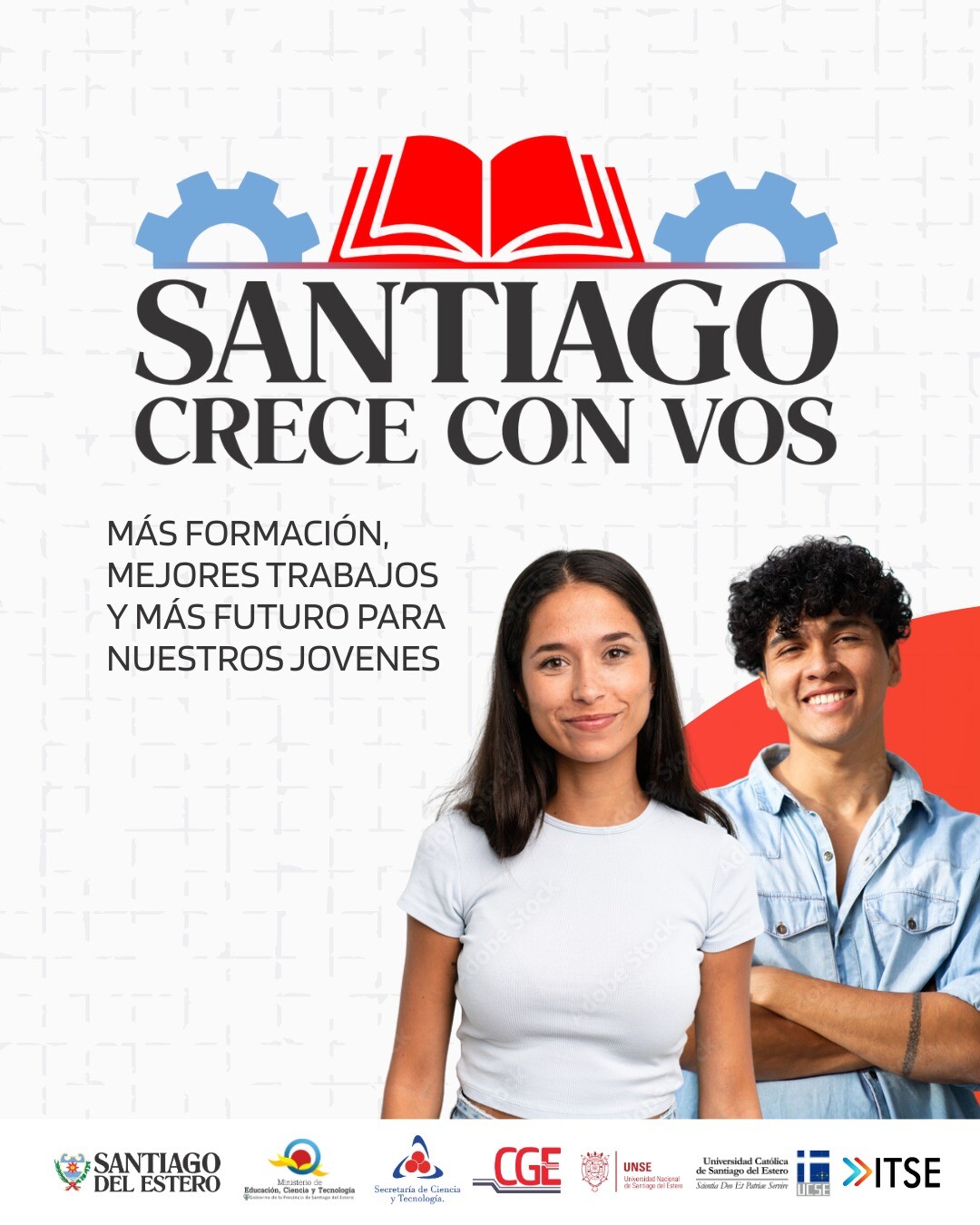 El Programa provincial “Santiago Crece con Vos” anuncia su oferta educativa y el mes de inscripción