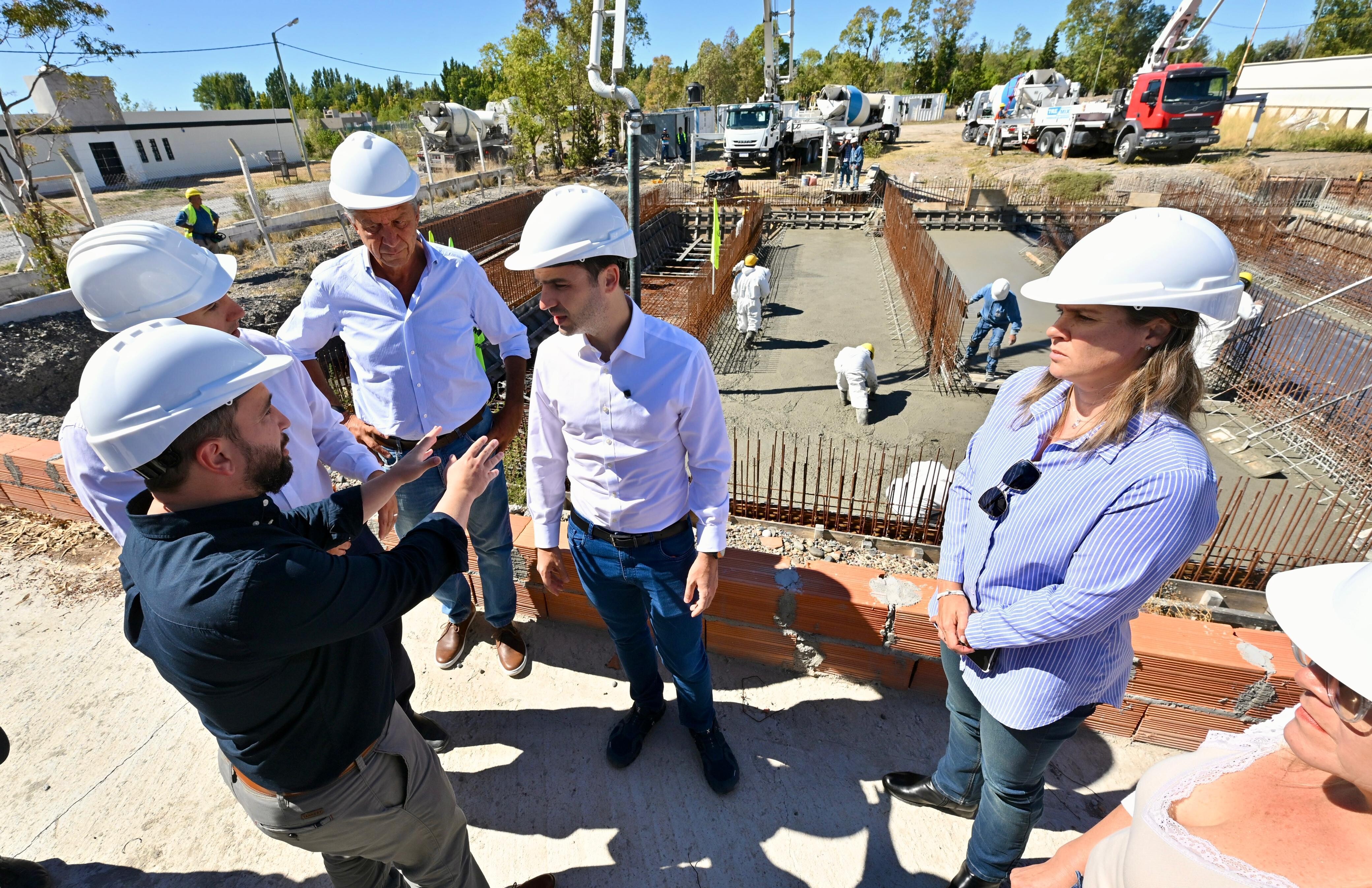 Provincia avanza con la ampliación de la Planta Potabilizadora de Rawson: una obra clave para garantizar el abastecimiento de agua por los próximos 50 años