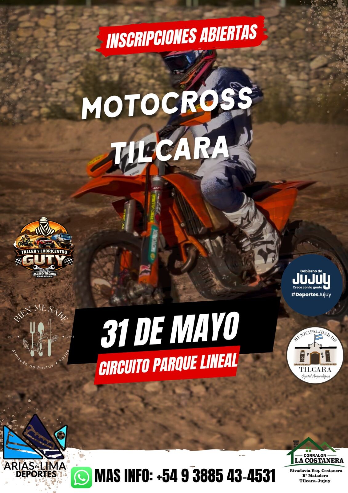 Evento Extremo de Motocross en Tilcara