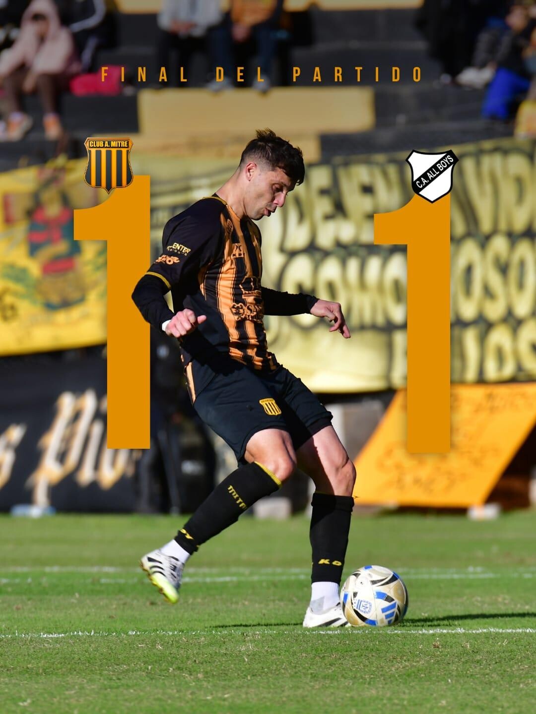 Mitre rescató un punto con el corazón, pero sigue en deuda con su juego