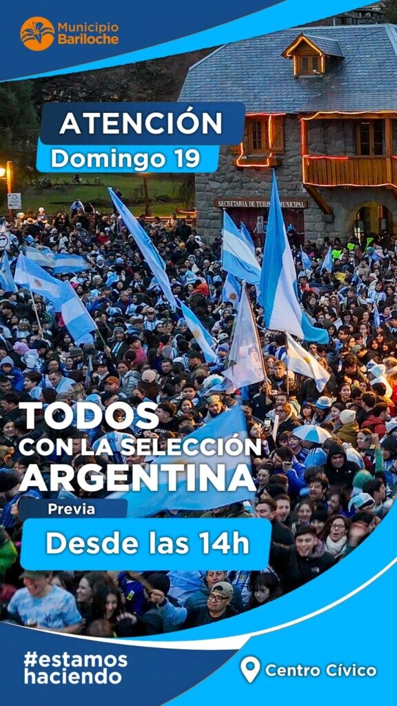 La gran final se vive en el Centro Cívico: Argentina y España, juntos en pantalla gigante