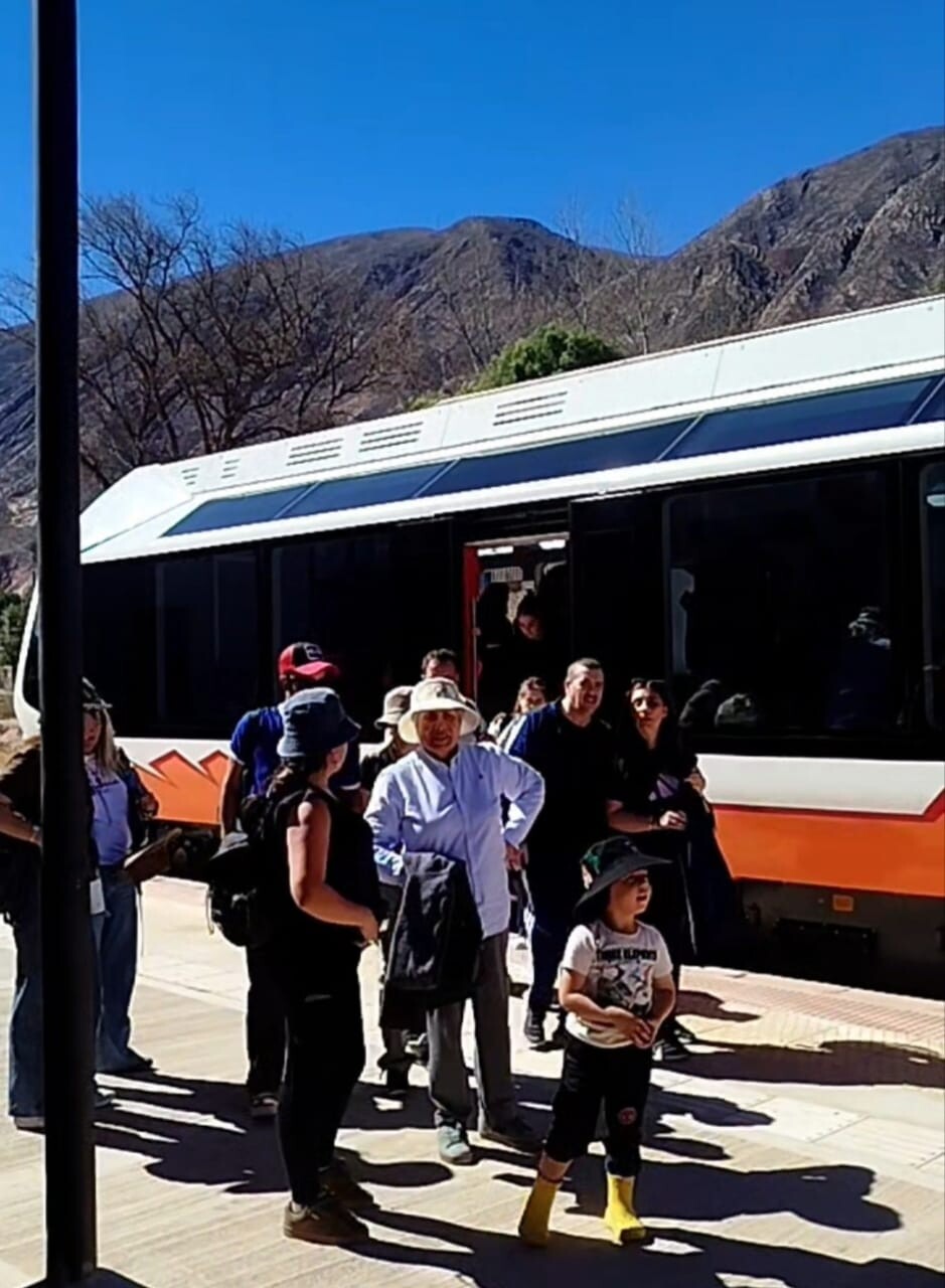 El tren se ha convertido en la obra más sobresaliente de la transformación de Jujuy