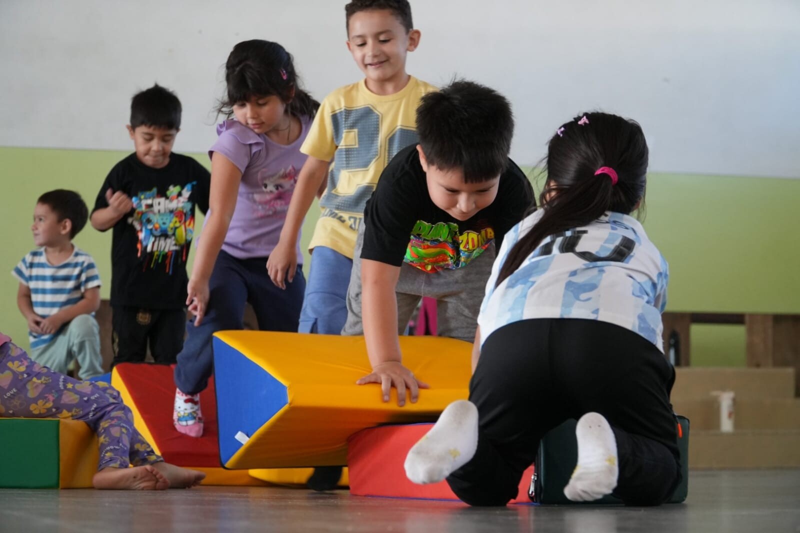 Provincia incorporó nuevos kits de psicomotrocidad para escuelas de nivel inicial