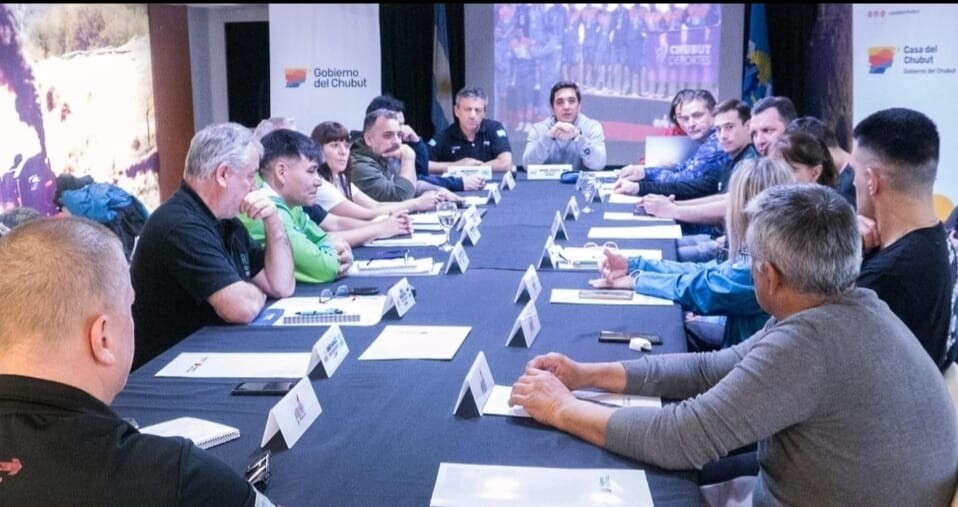 El Ente Patagónico del Deporte delibera en la Casa del Chubut con el objeto de optimizar las competencias regionales