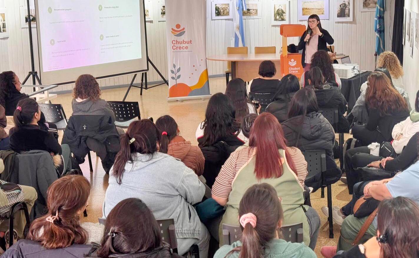Chubut Crece: el Gobierno brindó una capacitación sobre lactancia y puericultura en Rawson Chubut Crece: el Gobierno brindó una capacitación sobre lactancia y puericultura en Rawson