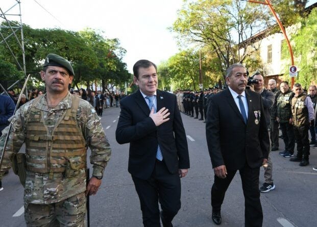 Acto ceremonial por el día Nacional de Veterano de Guerra y Los Caídos en Malvinas.