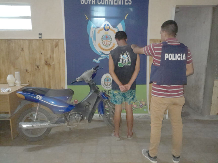 IMG20250130W.jpg Corrientes: Robó la moto a una mujer, la vendió por mil pero fue detenido