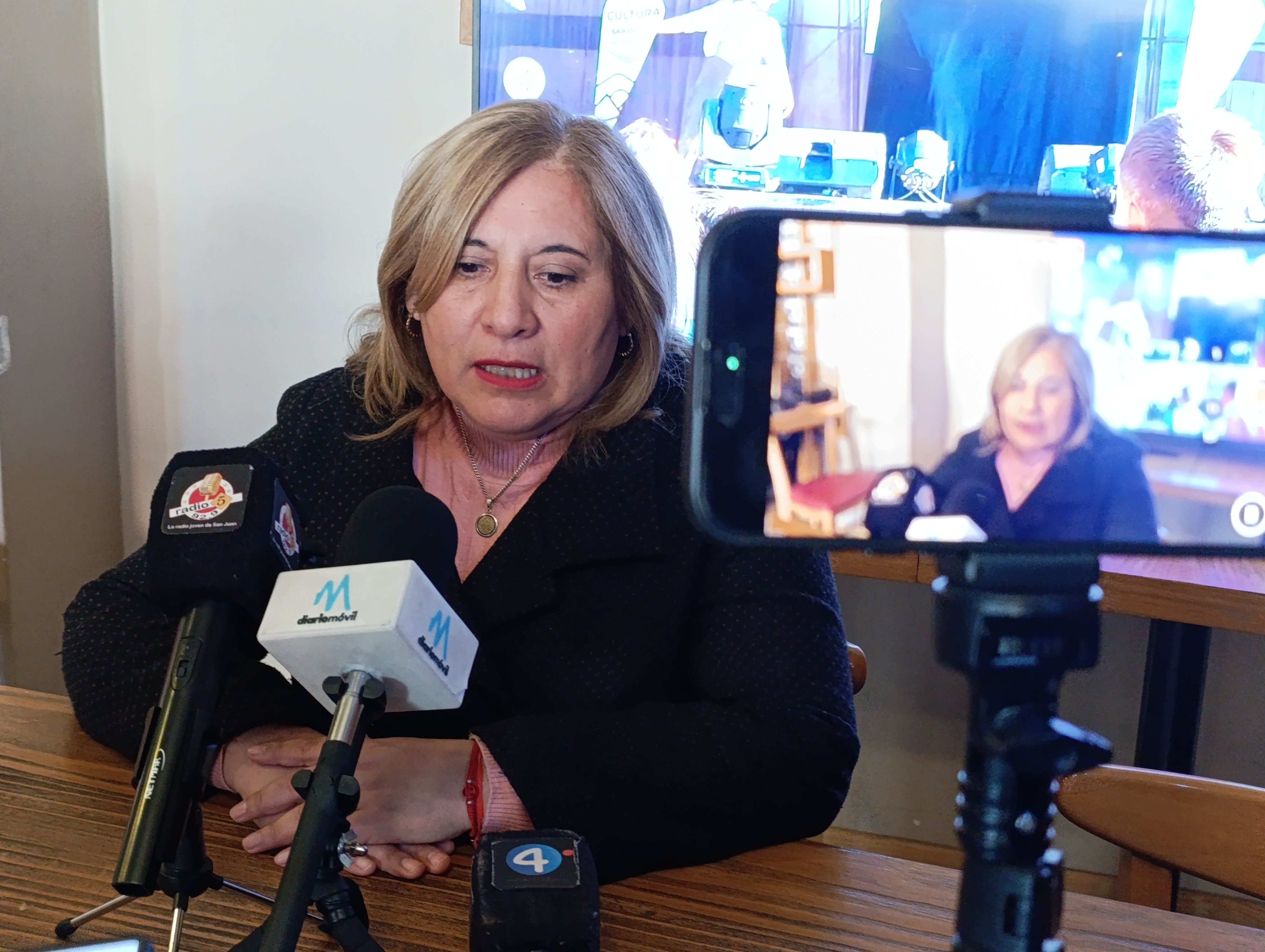 La intendenta de San Martin,Analia Becerra,presento para este domingo 20 de julio las actividades en el Complejo Turístico Religioso Ceferino Namuncurá de San Martin que será escenario del gran cierre de las vacaciones de invierno, con una jornada pensada para toda la familia.