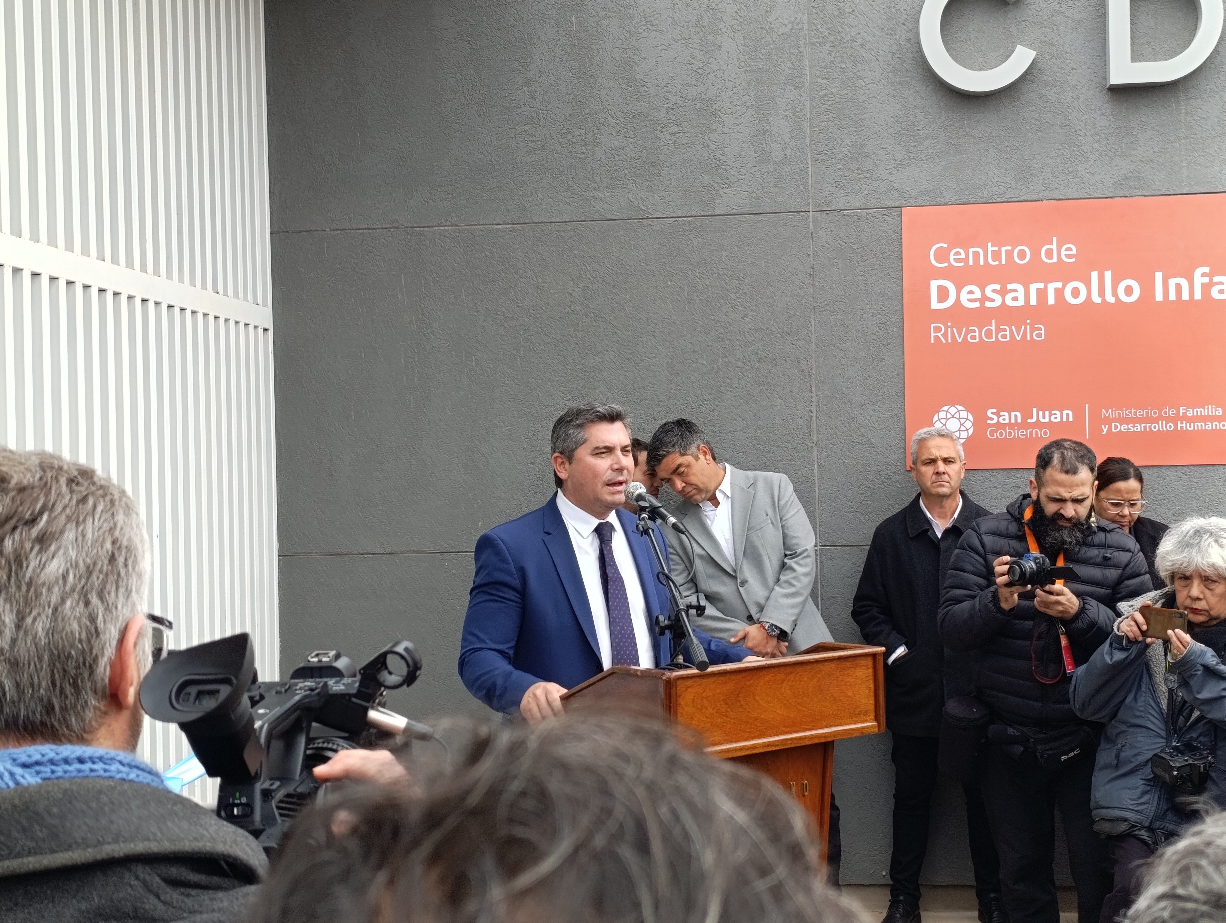 El gobernador Marcelo Orrego inauguró   un nuevo Centro de Desarrollo Infantil (CDI) en el departamento Rivadavia