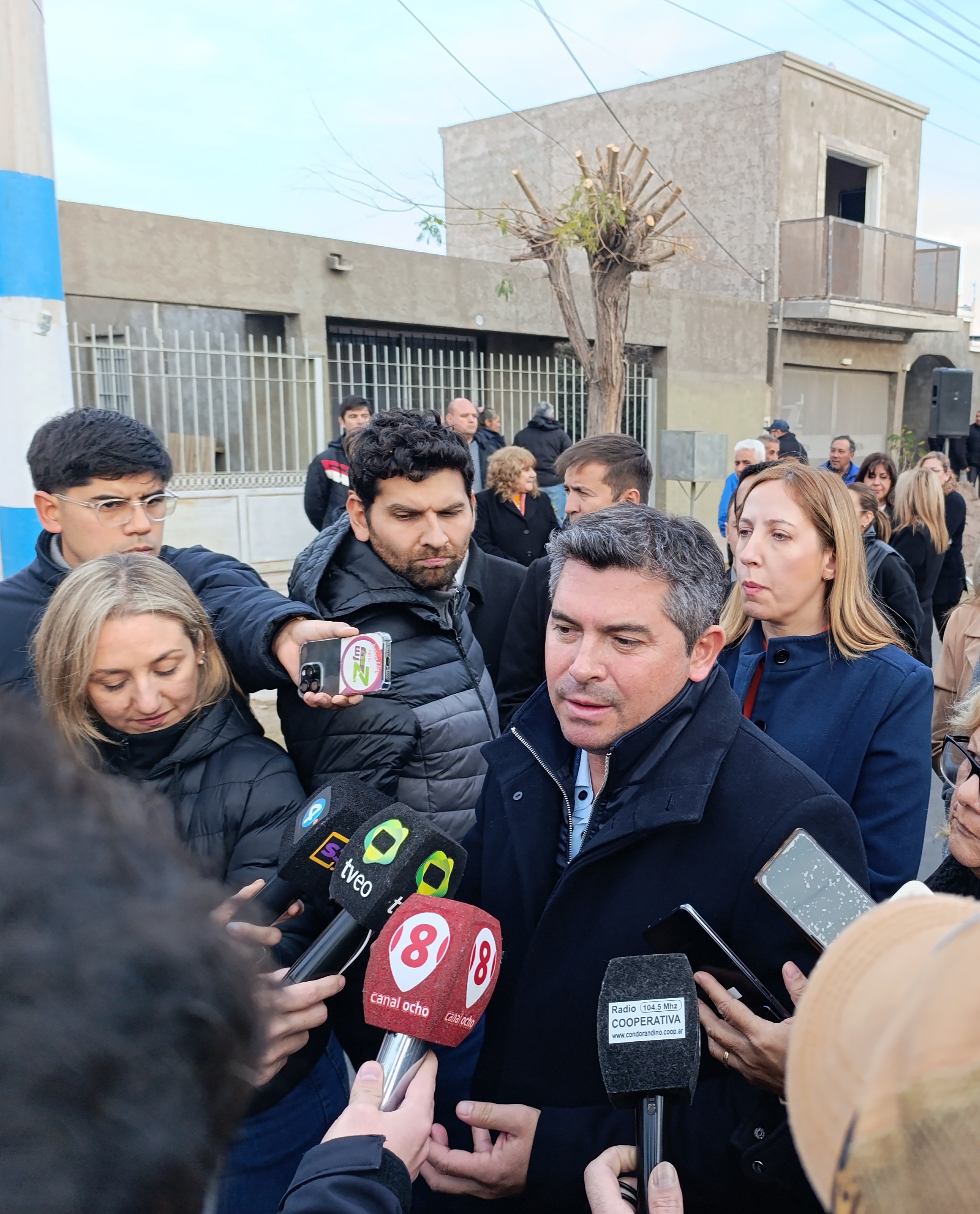 El gobernador Marcelo Orrego hablo de  la situación de la Ruta Nacional 40,  actualmente paralizada, explicando  que se están llevando adelante intensas gestiones para lograr una reactivación a partir de una nueva fuente de financiamiento.