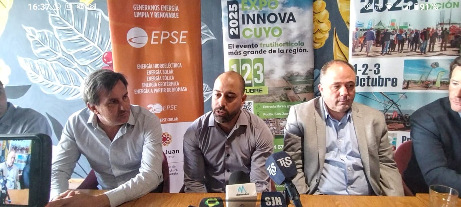 Lanzamiento de la 4ª ediciòn del evento Frutihortìcola EXPO-INNOVA-CUYO-2025