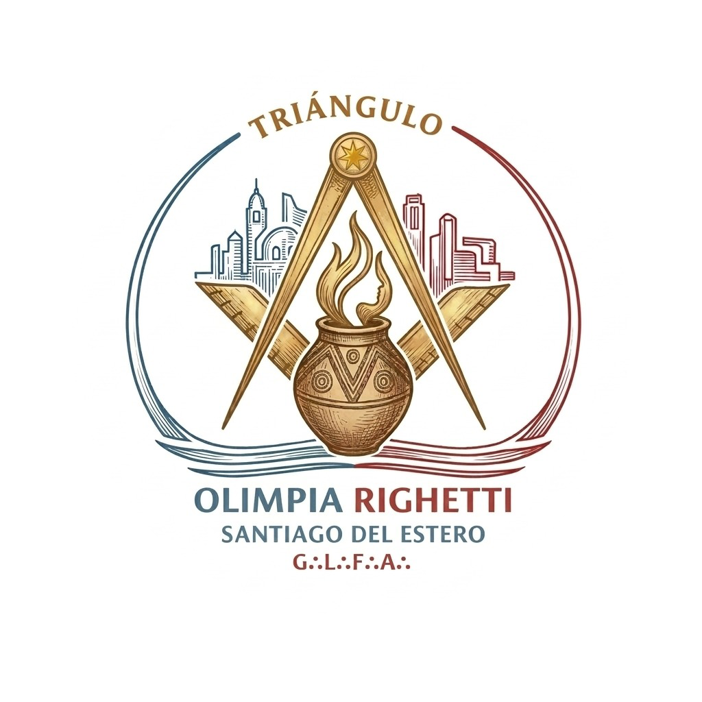ISOLOGO TRIANGULO MASÓNICO OLIMPIA RIGHETTI