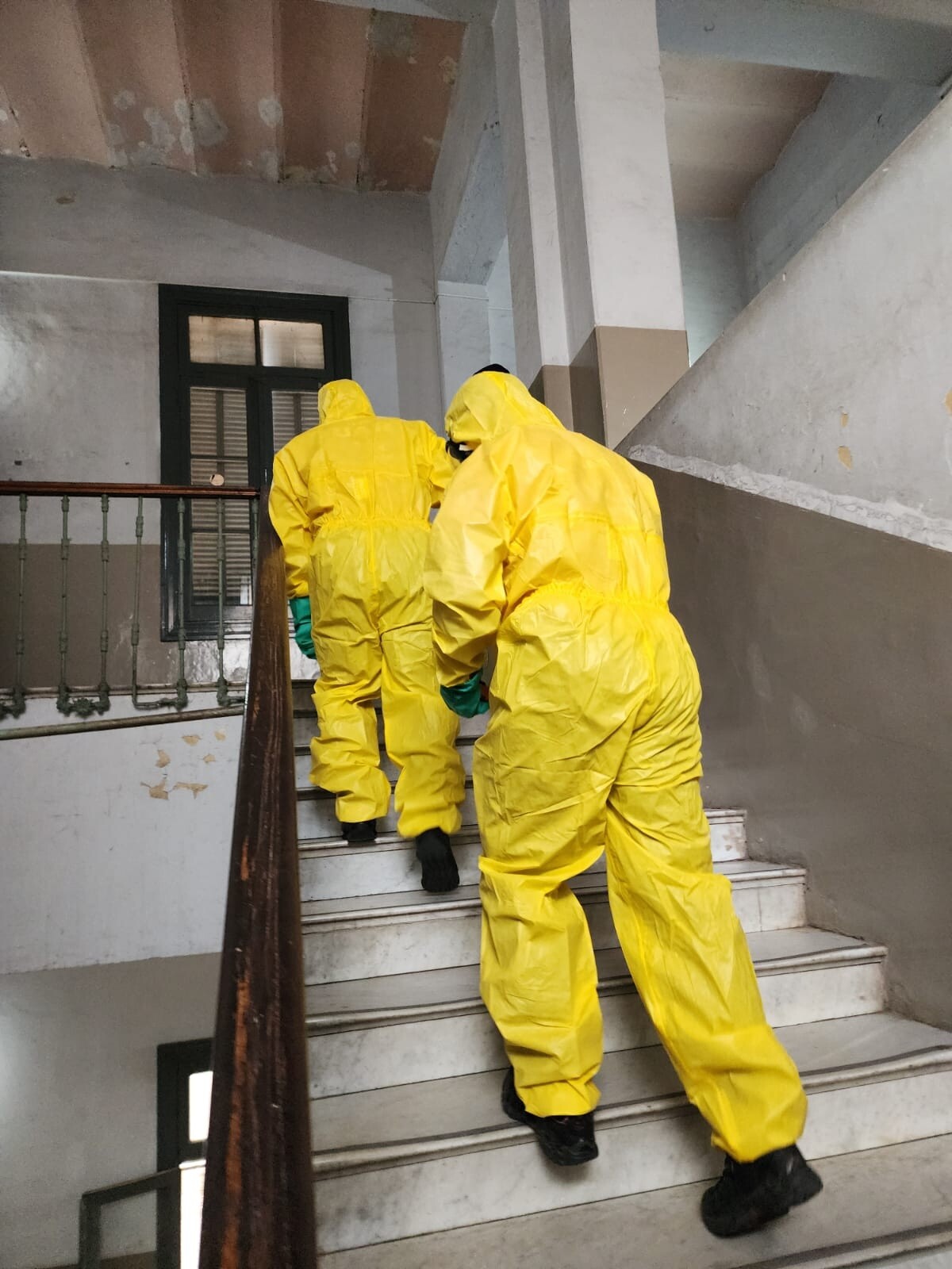 I.jpg En Córdoba Evacuaron a 300 alumnos: derrame de liquido en laboratorio escolar