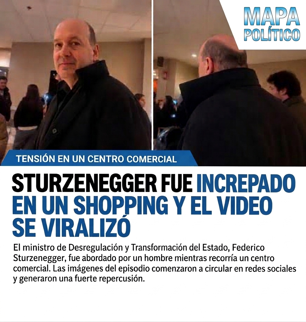 Image_3c25k13c25k13c25.png Tensión social en aumento: Federico Sturzenegger fue increpado en UNICENTER