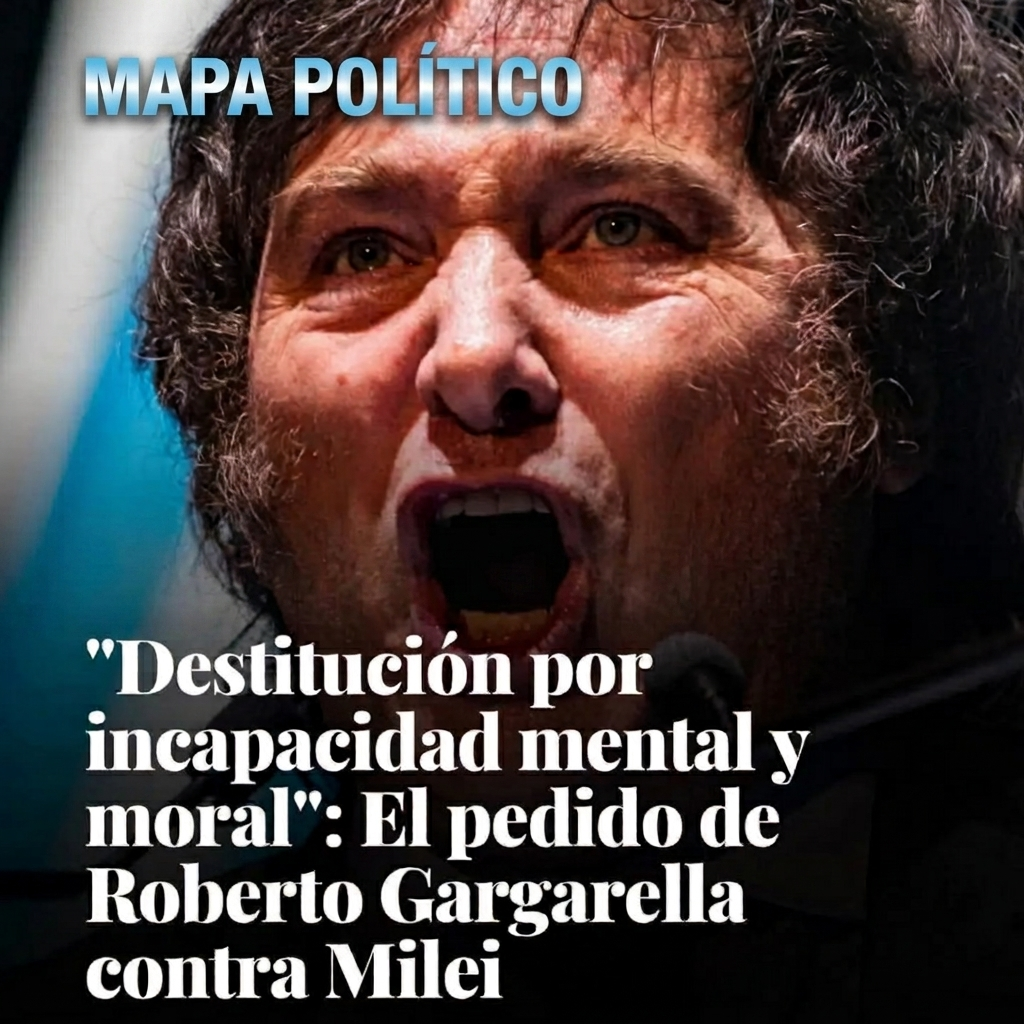 El jurista Roberto Gargarella planteó la destitución del presidente Javier Milei por incapacidad mental y moral