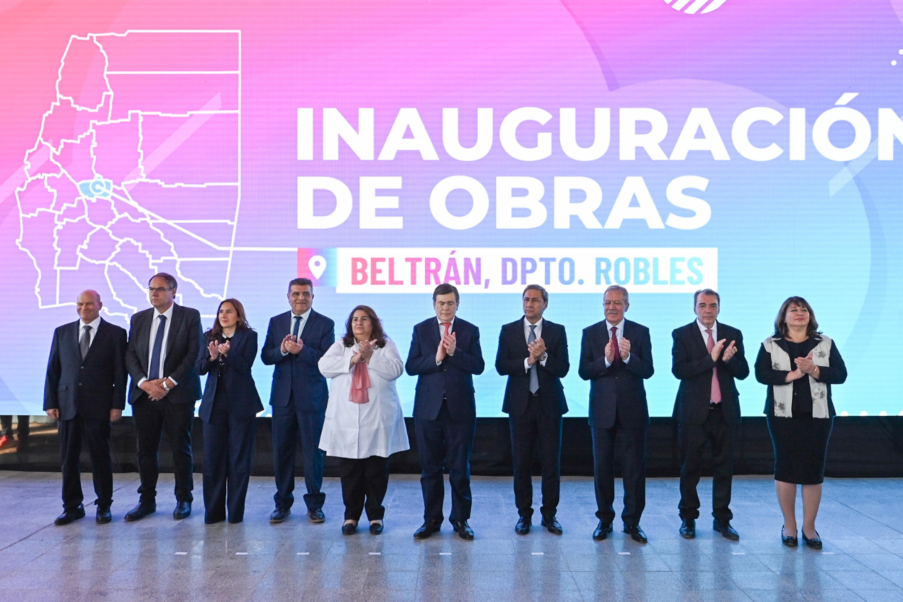 ZAMORA INAUGURÓ OBRAS EN LA ESCUELA N° 59 DE BELTRÁN, UNA NUEVA TERMINAL DE ÓMNIBUS Y ENTREGÓ VIVIENDAS SOCIALES A 59 FAMILIAS