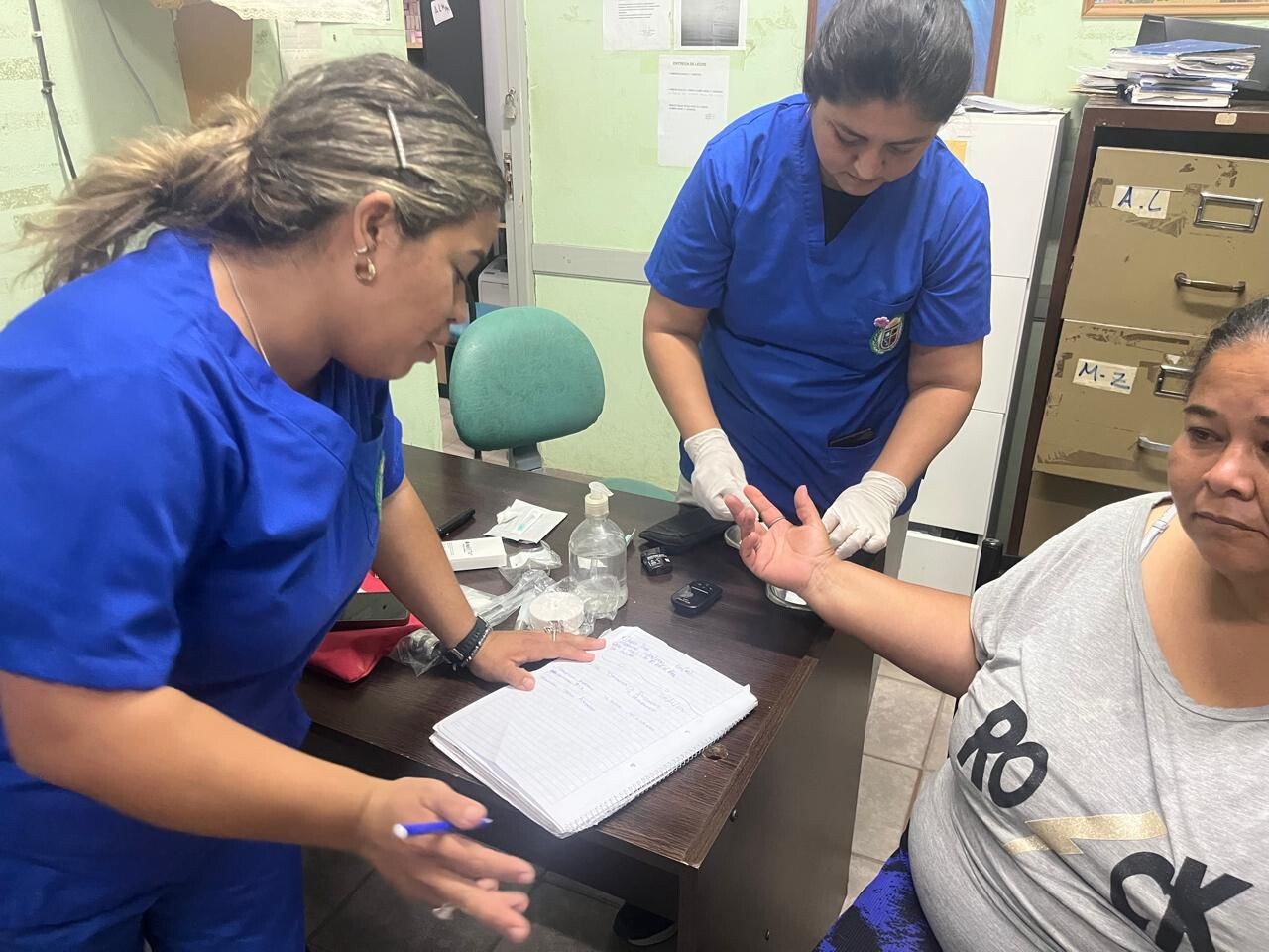 TÍTULO: El CAMM Nº 3 del B° Ampliación Primero de Mayo realizó una charla informativa sobre diabetes