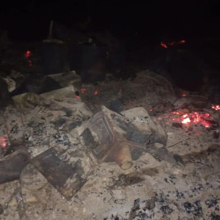 El Refugio del Motoco quedó devastado por un incendio en la zona sur de Anprale