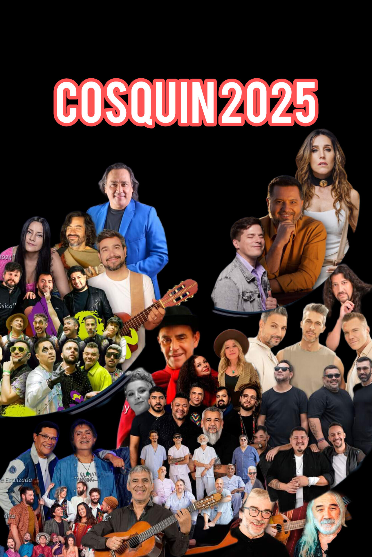 AQUI COSQUIN! YA tiene la Grilla artística para el Cosquín 2025