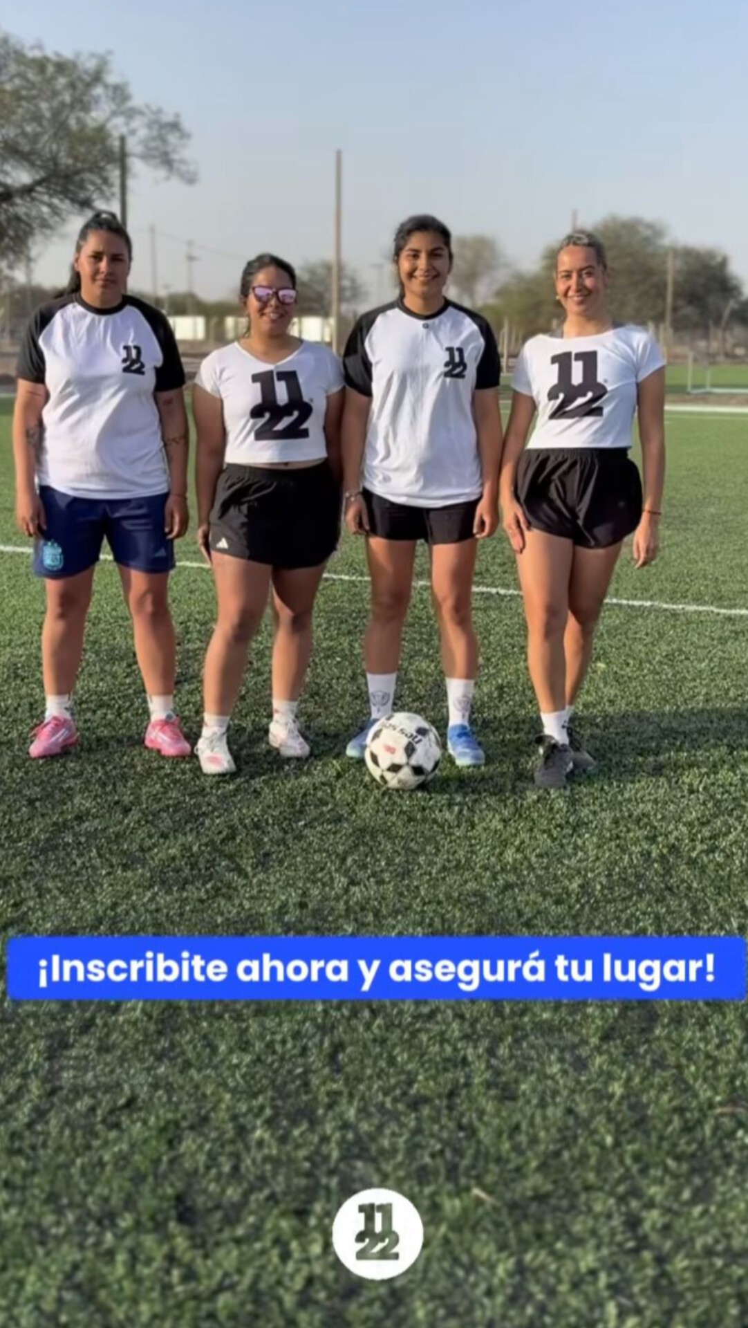 EL PREDIO 1122 SIGUE CRECIENDO AHORA SE VIENE EL FUTBOL FEMENINO