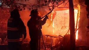 INCENDIO EN TOSTADO- Dos Hombres en estado Crítico por graves quemaduras