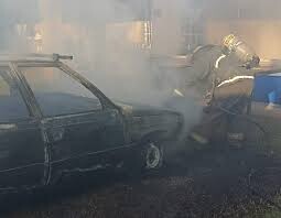 Investigan el Incendio de un Automovil en Santo Tome