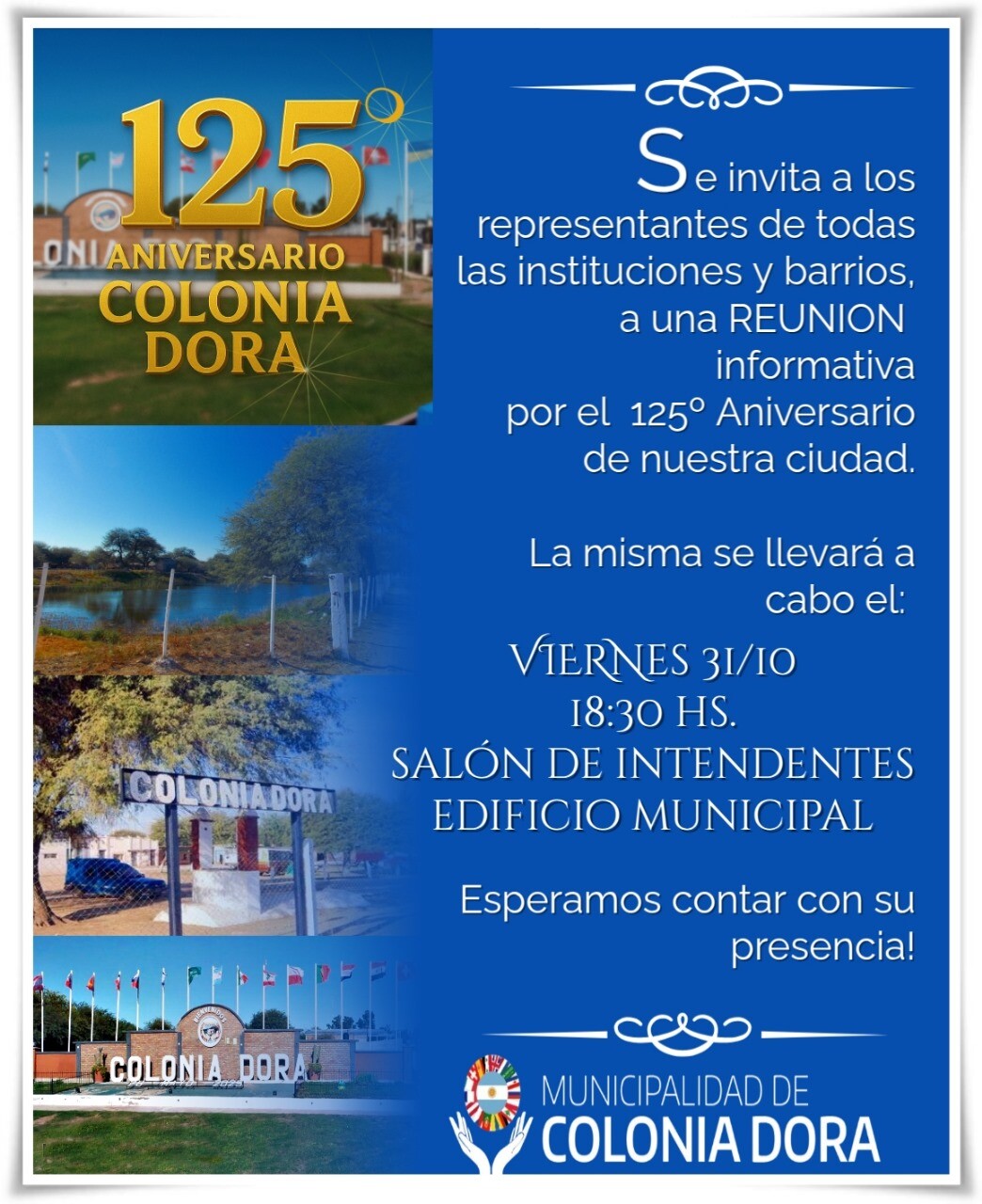 Invitación a instituciones