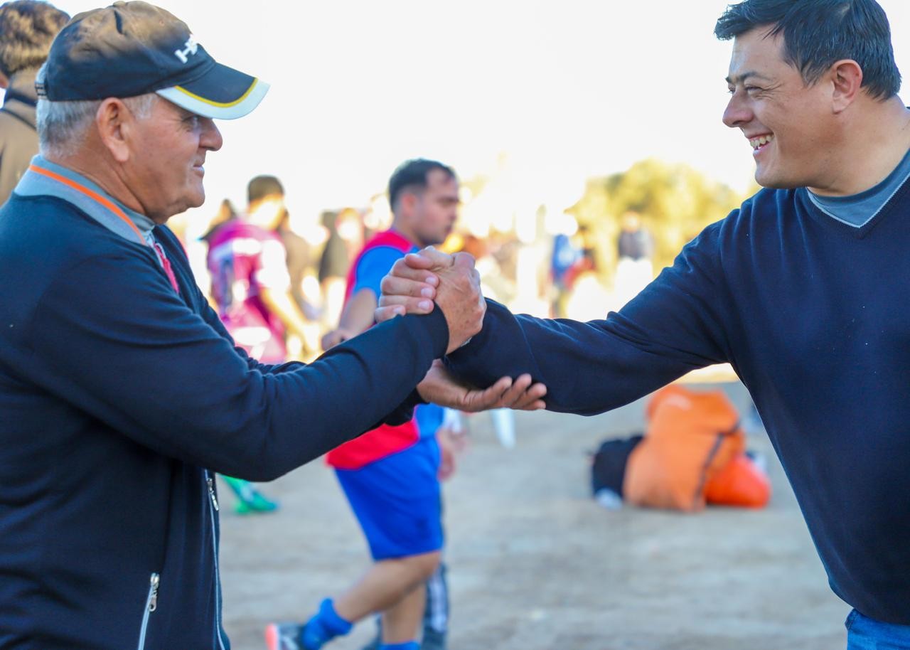 JÁCHAL: inauguración de la cancha del Club Sportivo La Falda