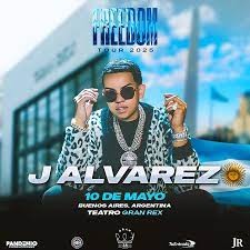 J Álvarez regresa a la Argentina tras ocho años con su gira “Freedom”