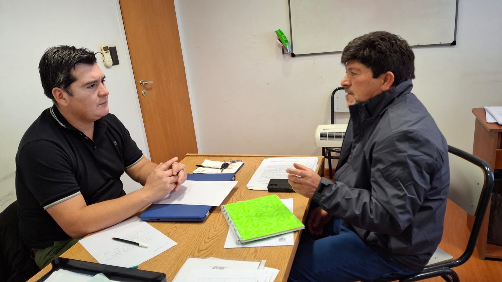La EMAL y Municipio de Rawson articulan acciones para ampliar el acceso al secundario